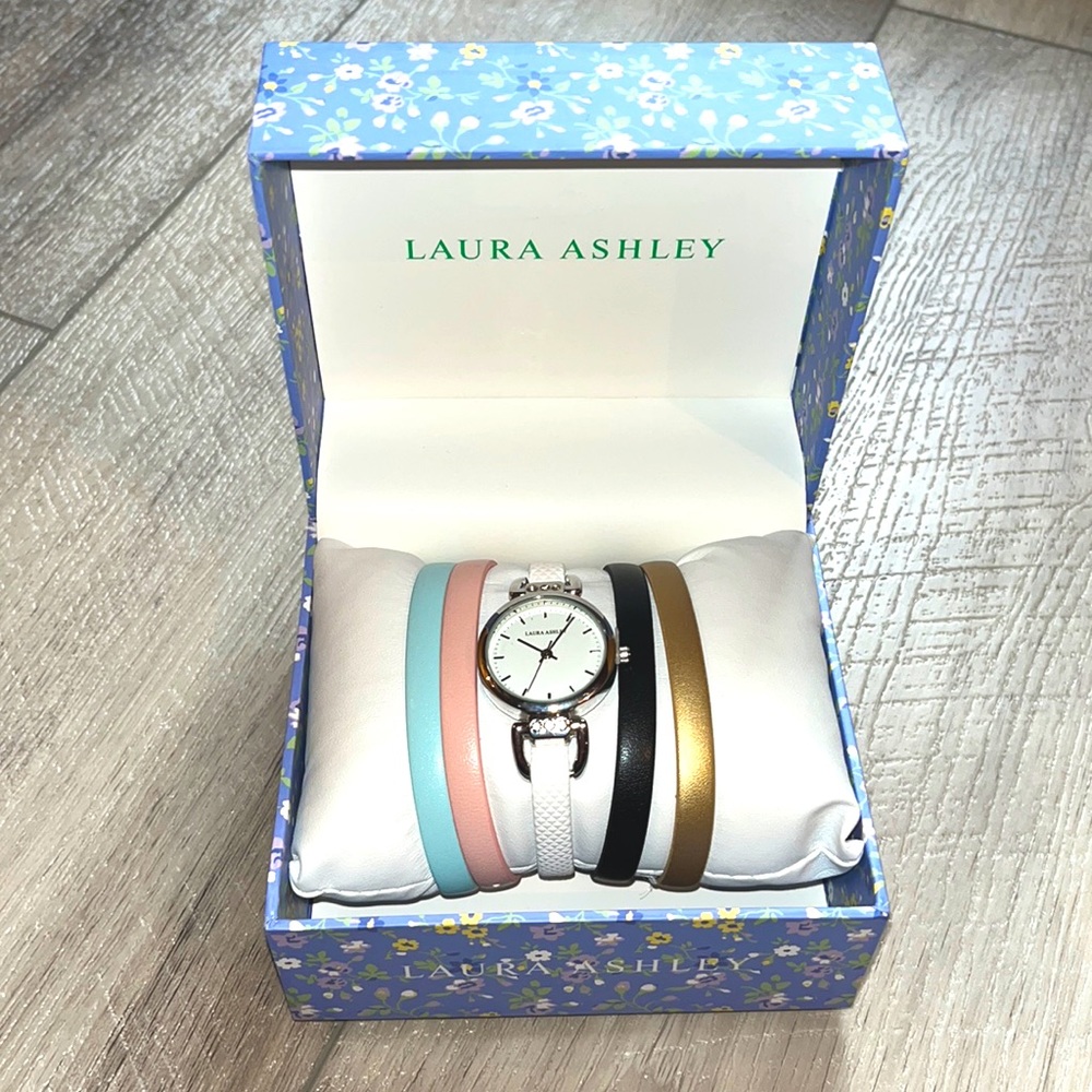 NEW Laura Ashley watch set!